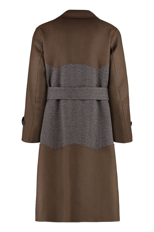 Wool long coat-1